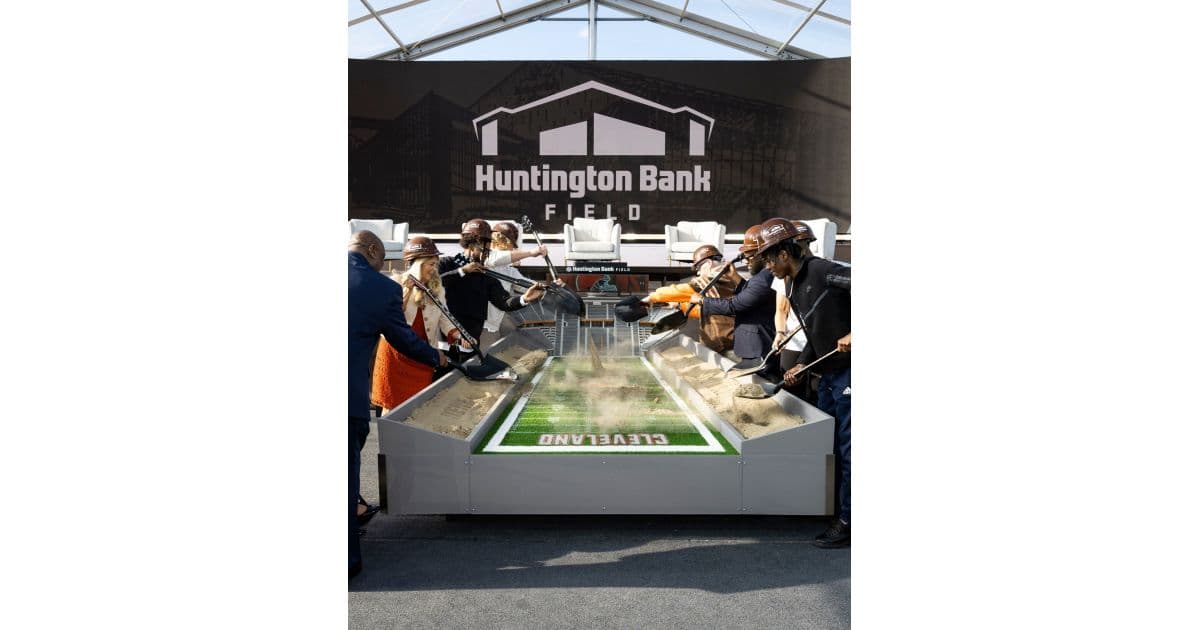 Browns Break Ground On Huntington Bank Field, Launching Multi-Year Construction Effort