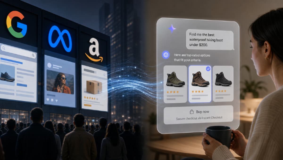 When the Buyer Is a Machine: Why Agentic Commerce Threatens the Trillion-Dollar Advertising Model