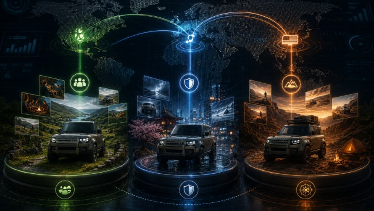 Driving the Future: How AI Is Rewriting the Global Marketing Roadmap for the Land Rover Defender