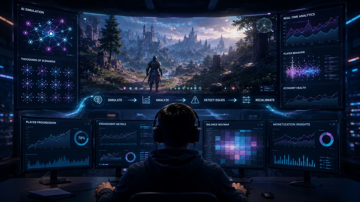 The Invisible System: How AI Is Redefining Game Testing and Balancing