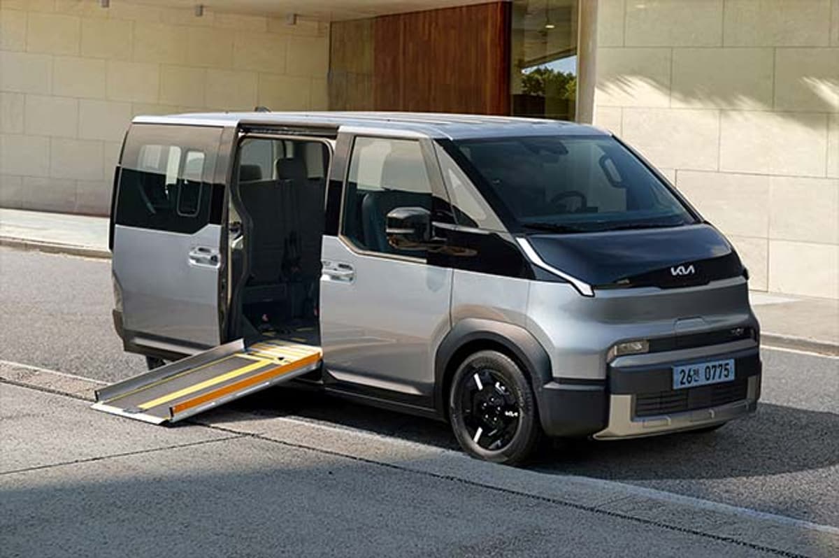 Kia Expands Accessible Mobility Range with PV5 WAV Side Entry