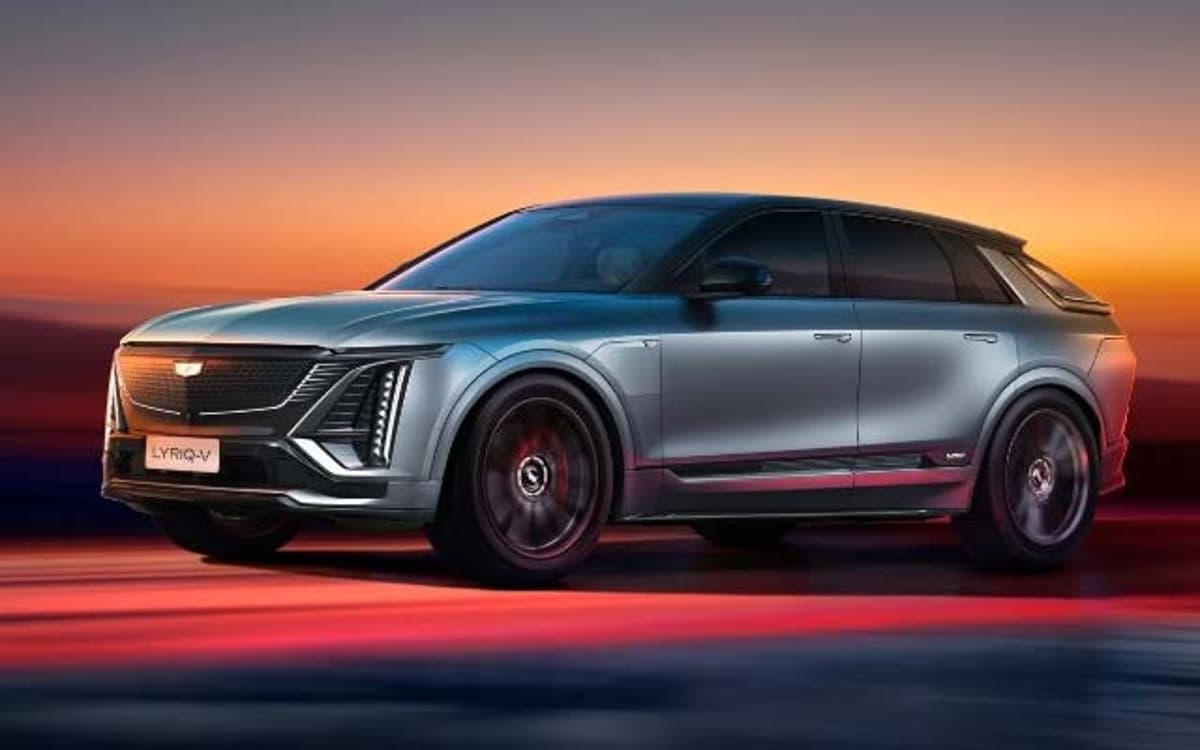 Cadillac LYRIQ-V Launches in China as the Brand’s Fastest Electric SUV