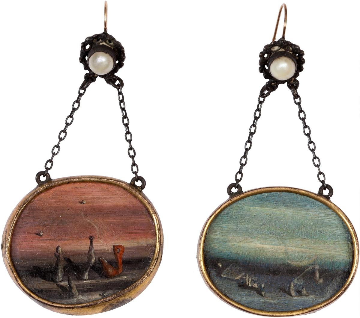 Earrings for Peggy Guggenheim, C. 1938