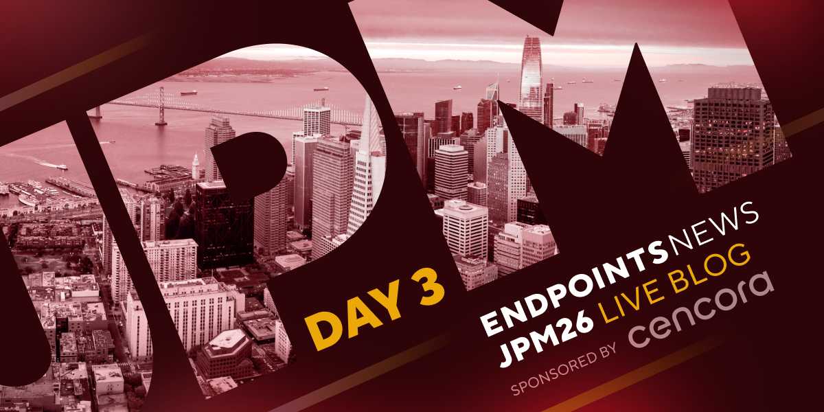 #JPM26: Day 3 at the JP Morgan Healthcare Conference