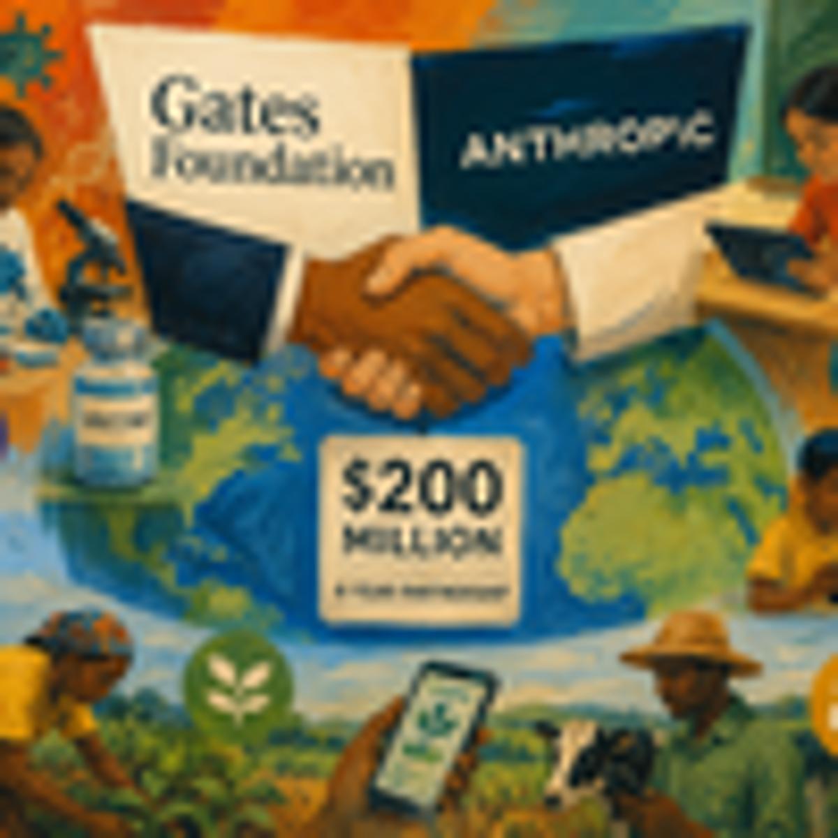 Gates Foundation, Anthropic Commit $200 Million to AI Tools for Health, Education and Agriculture