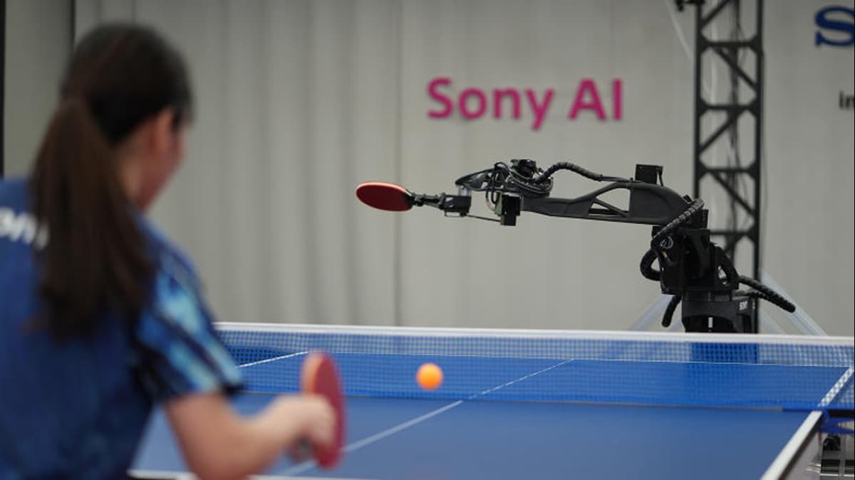 Sony AI Builds Table Tennis Robot that Beats Elite Players