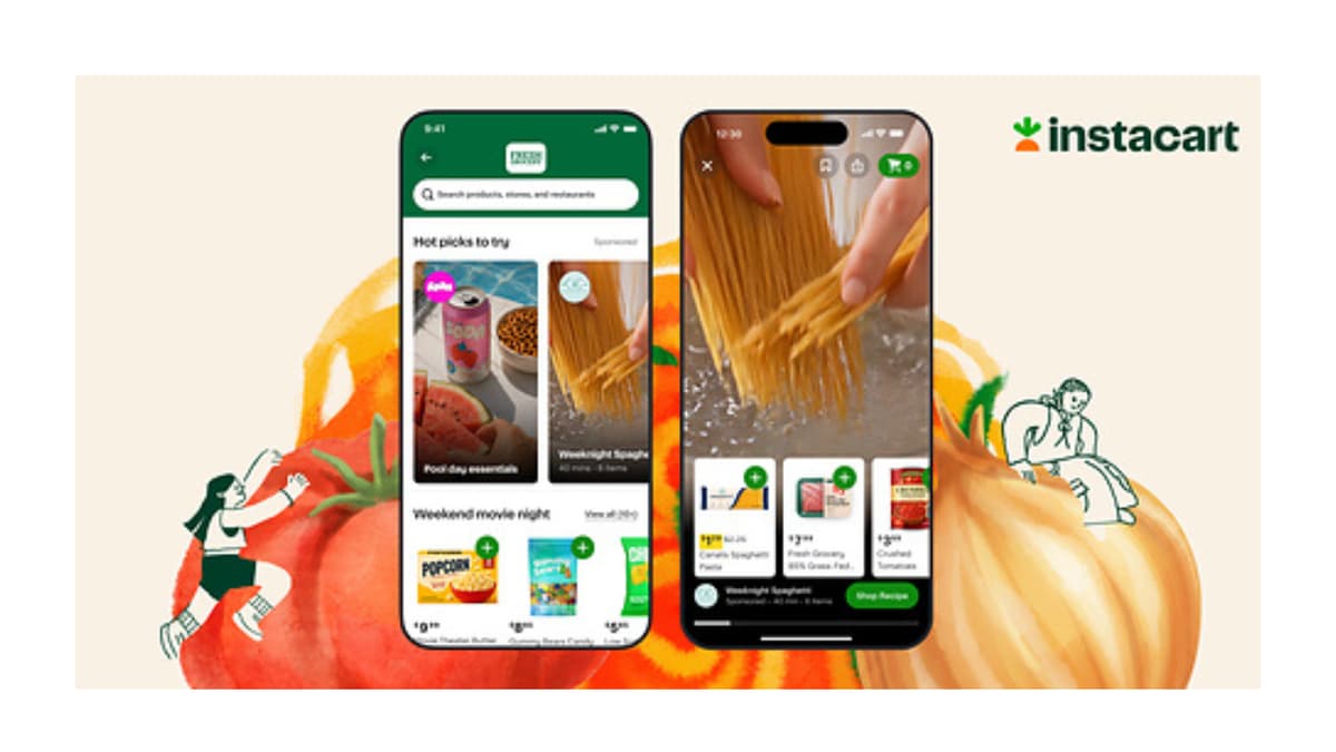 Instacart Comes Out with ‘Snackable’ Video Feed
