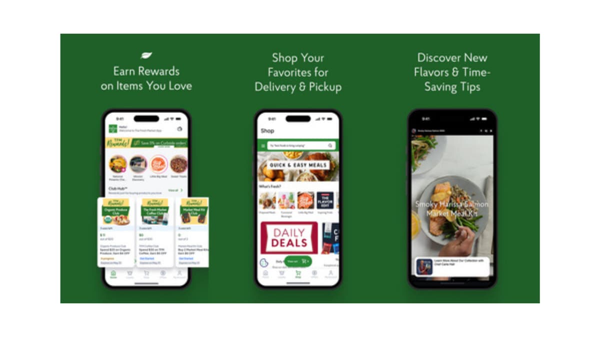 The Fresh Market Revamps Loyalty Program, Redesigns App