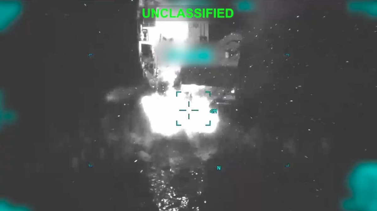 Third Tanker Engine Room Fire After US Missile Strike Off Oman