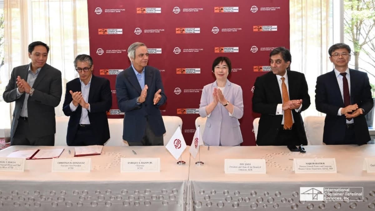 ICTSI Secures $300M AIIB Loan for Philippine Port Expansion