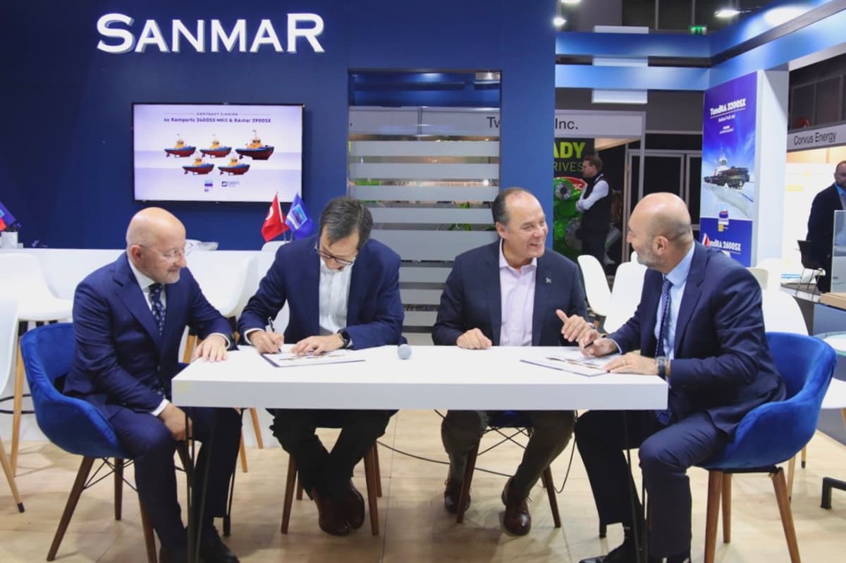 SAAM Towage Orders Five Tugs at Sanmar Shipyards