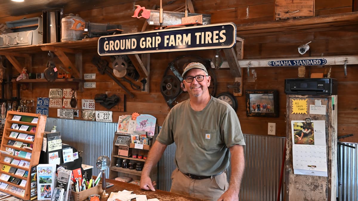 Old, Wooden Grain Bins Comprise Unique Antique ‘Town’