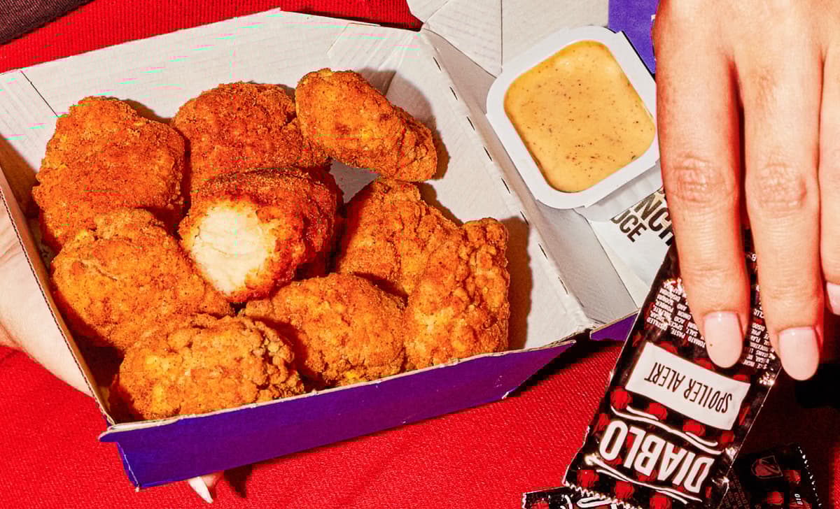 Taco Bell Heats up Its Crispy Chicken Nuggets with a Layer of Diablo Dust
