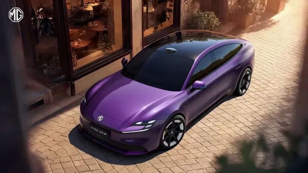 MG 07 Flagship Sedan Arrives: Electric Rival for Tesla Model 3 and BYD Seal Is All-New and Full of Tech