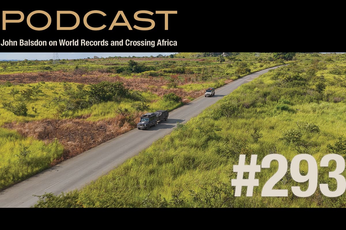 John Balsdon on World Records and Crossing Africa