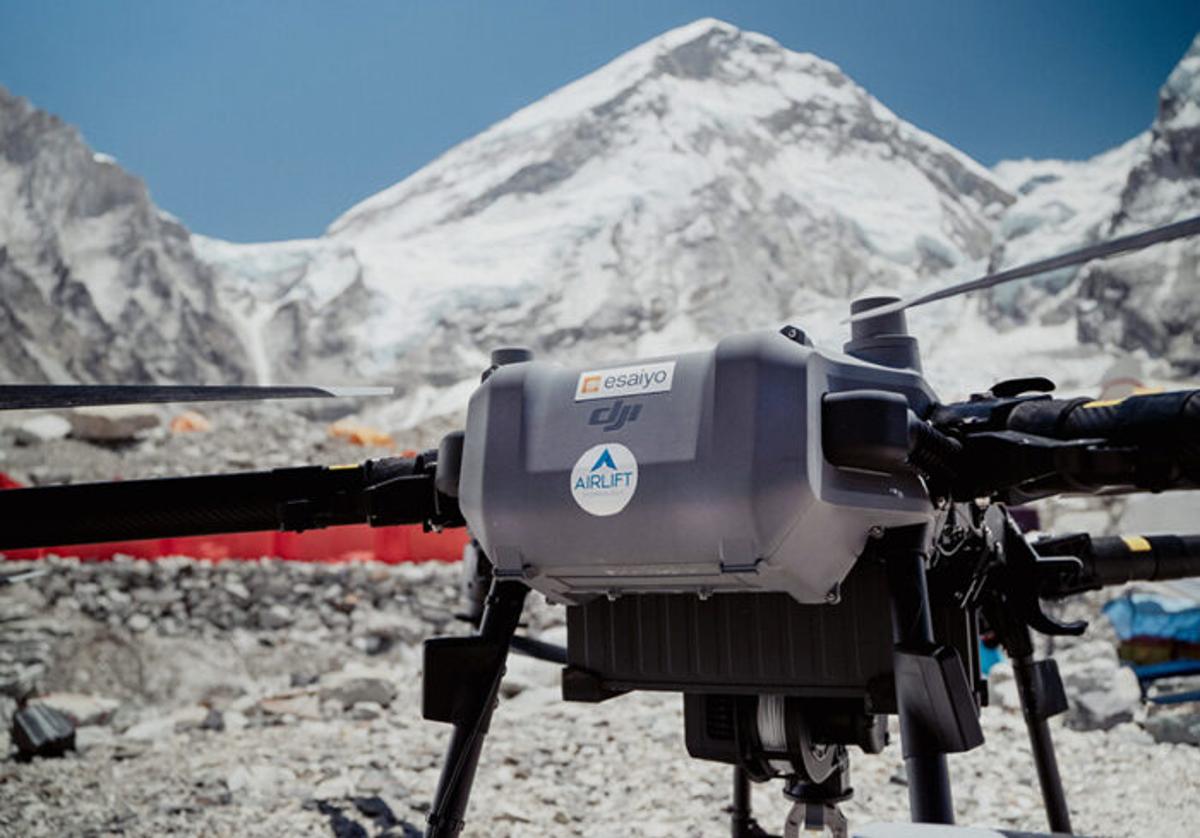 Everest Work Delayed Again as Authorities Ban Cargo Drones