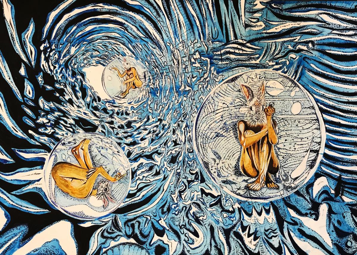 Artists Take Us Down the Rabbit Hole in This Group Exhibition