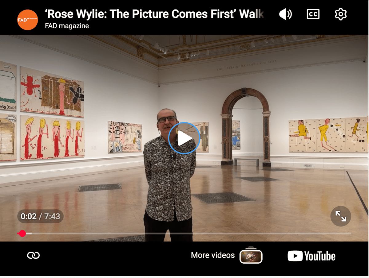 Rose Wylie at 91: Three Must-See Works From a Joyfully Unruly Retrospective