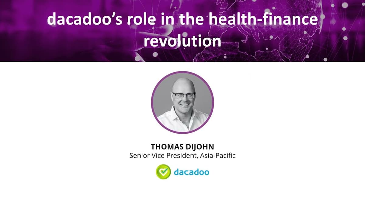 Dacadoo’s Role in the Health and Finance Revolution
