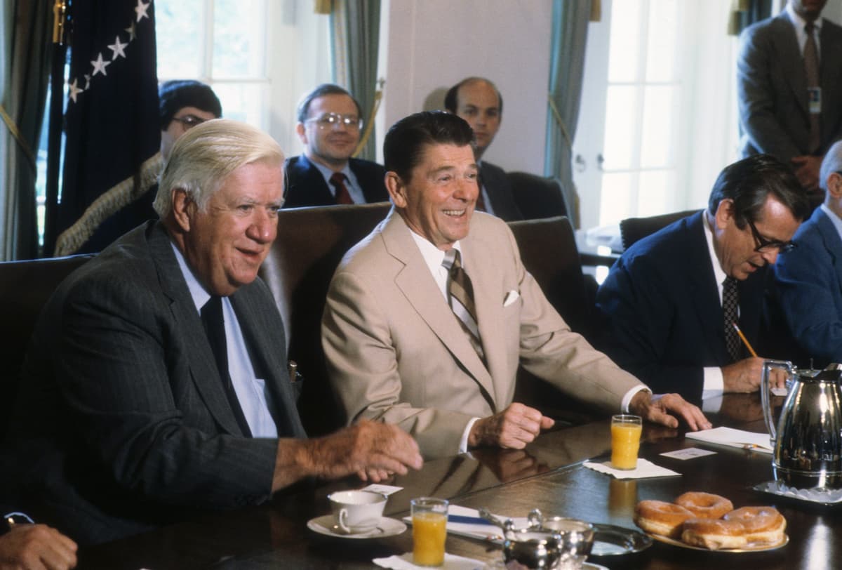 America Faces a ‘Debt Crisis’ a Lot Like the 1980s when a ‘Private Pact’ Brokered by Ronald Reagan Did the...