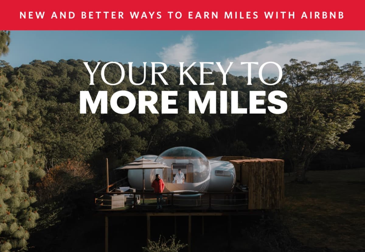 Earn 3X Delta SkyMiles on Airbnb Experiences & Services, but only 1X on Stays Still