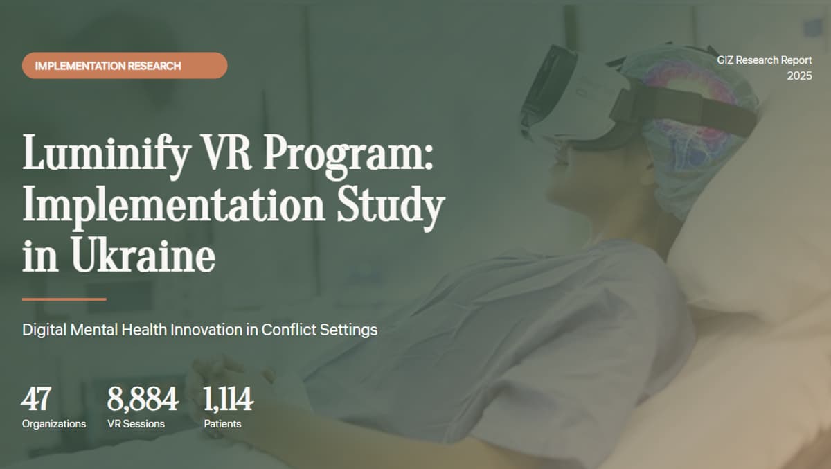 Aspichi Study Shows Mixed Reality Helps Ukrainians Cope with Wartime Strain