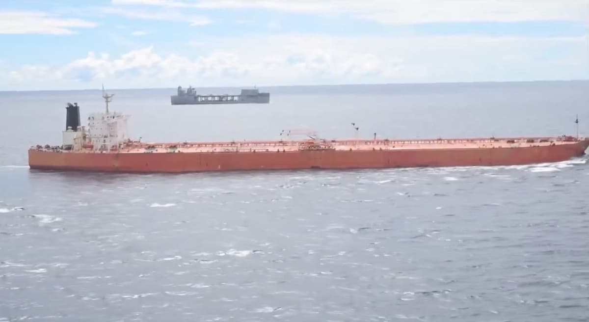 U.S. Forces Board Sanctioned Tanker in Indian Ocean as Iran Crackdown Expands Beyond Hormuz