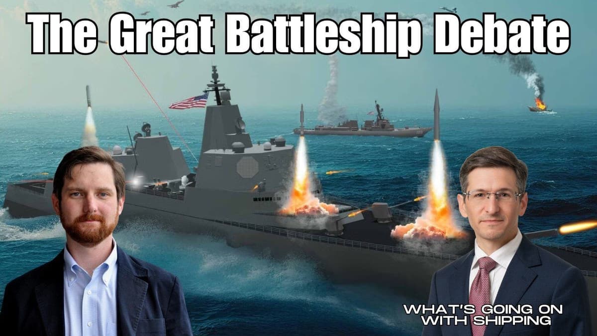 The Great Battleship Debate: GCaptain’s Konrad Takes On AEI’s Zack Cooper