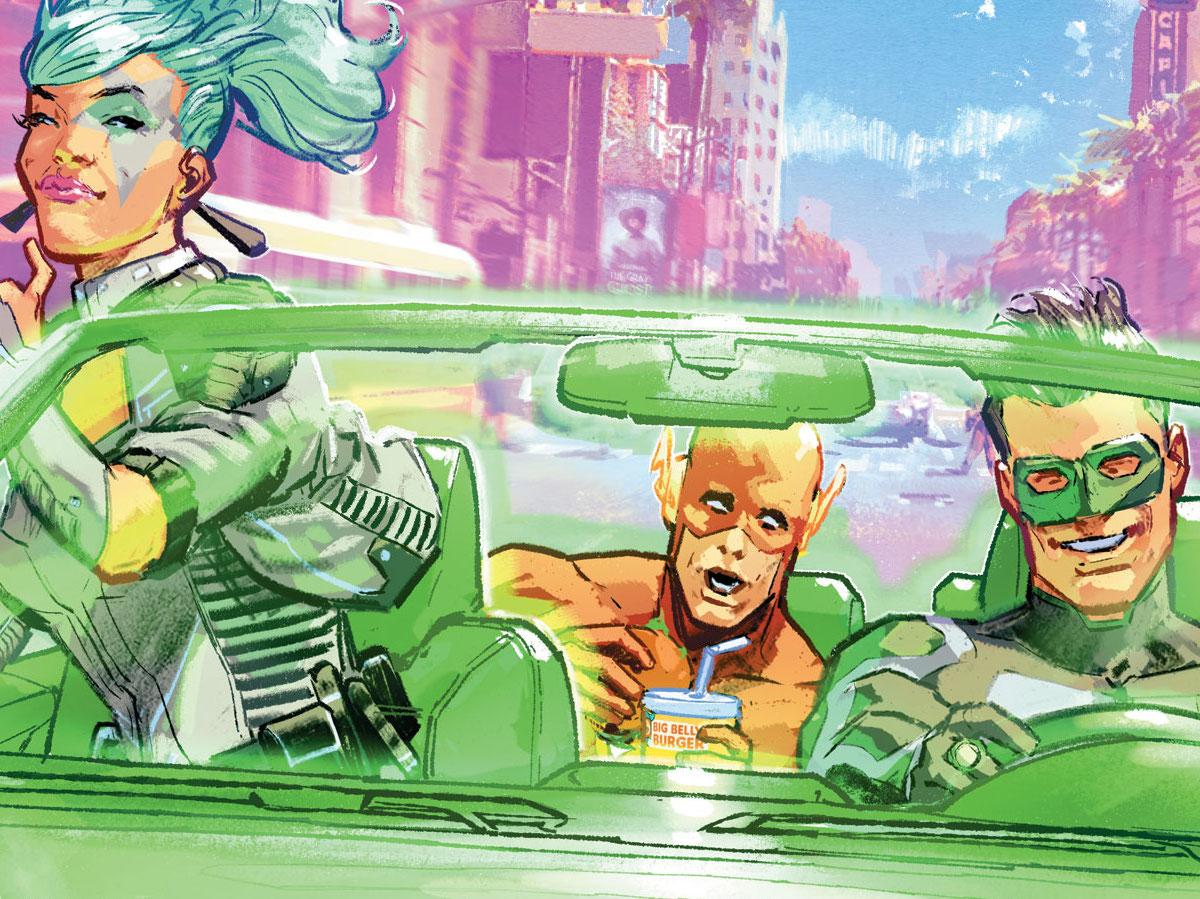 Review – Green Lantern #34: Welcome to LA