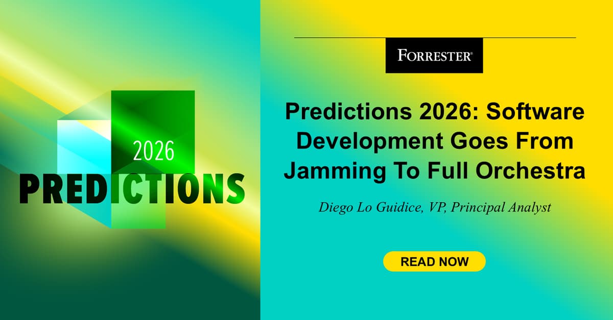 Predictions 2026: Software Development Goes From Jamming To A Full Orchestra