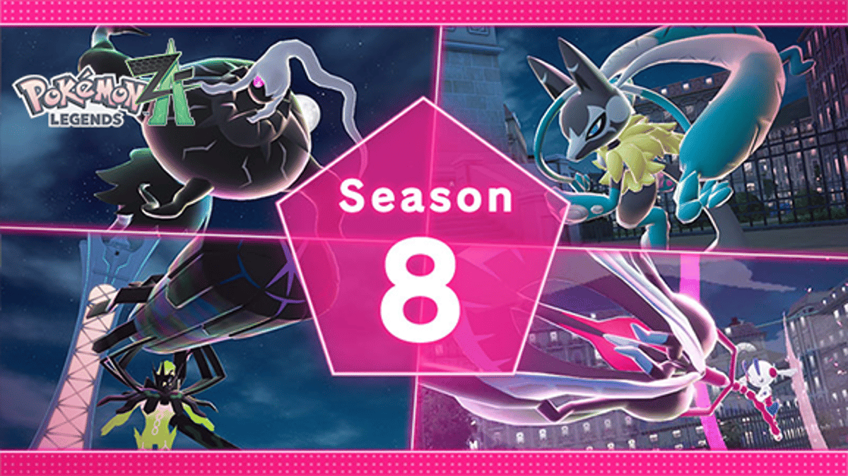 Earn Mega Shards in a Special Season of Pokémon Legends: Z‑A Ranked Battles (Season 8) Starting March 11th, 2026