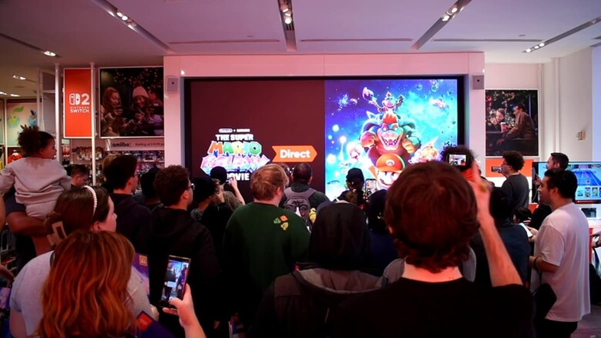Check Out the Nintendo NY Crowd Reaction to the Final Super Mario Galaxy Movie Direct