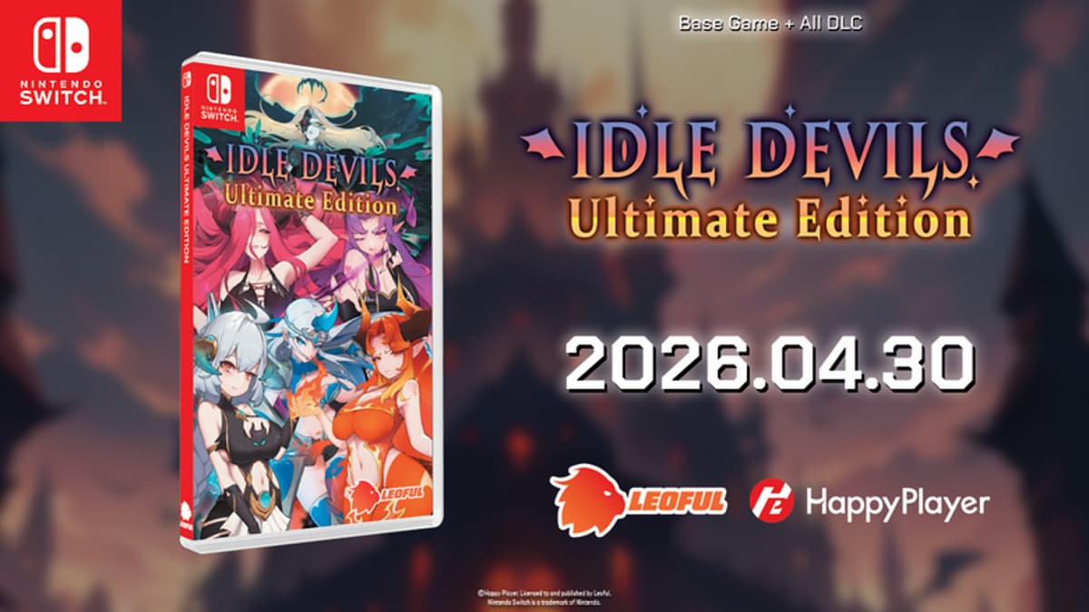 Idle Devils Ultimate Edition Sees Switch Physical Launch April 30th, 2026
