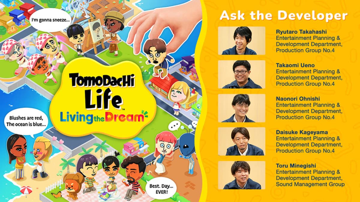 7 Years of Development, a Focus on User-Generated Content and a Huge Debate About Farts: Nintendo Details Tomodachi Life: Living...