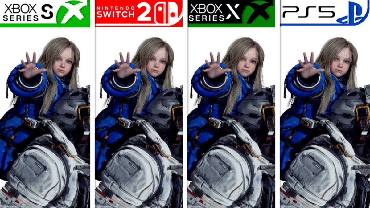 Pragmata Switch 2/PS5/XBox Graphics Comparison