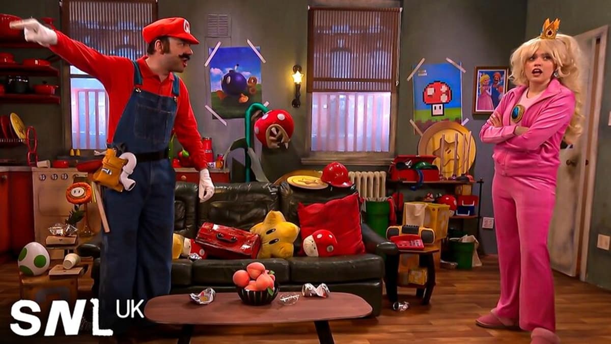 SNL UK Airs a Skit About Mario and Princess Peach Living Together in Brooklyn