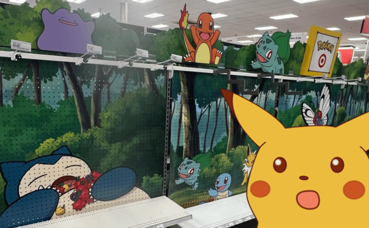 Now Scalpers Are Selling Target's Pokémon 30th Anniversary Store Displays on eBay