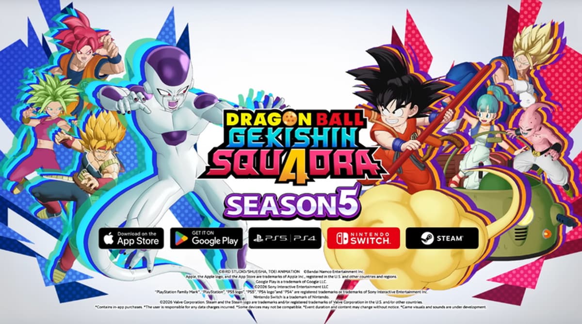 DRAGON BALL GEKISHIN SQUADRA "Season 5" Starts May 13th, 2026