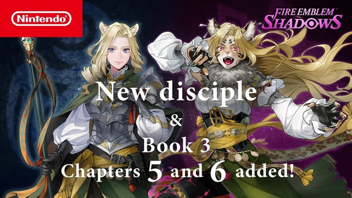 Fire Emblem Shadows New Disciple "Hanya: Noble Royal" / Book 3 Chapters 5 & 6" Launching May 13th, 2026