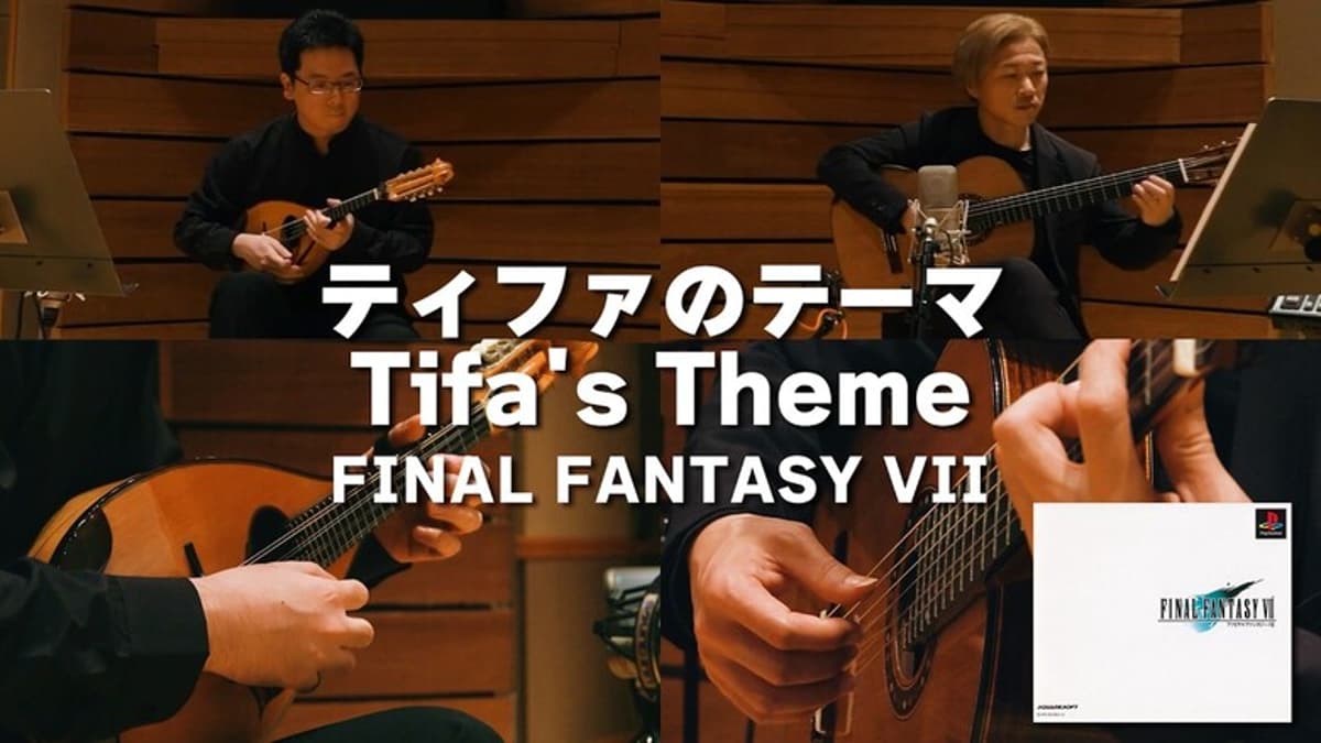 Square Enix Music Shares a Final Fantasy VII "Tifa's Theme" Mandolin & Guitar Cover
