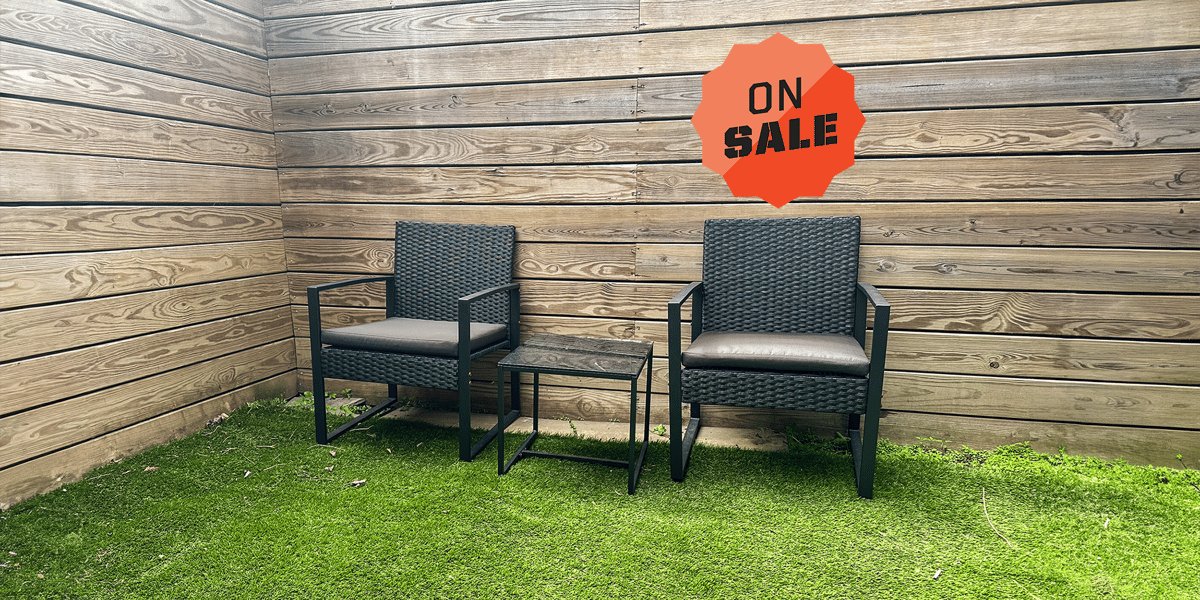 A Year Later, I Still Recommend This Patio Set—And It’s 30% Off Right Now