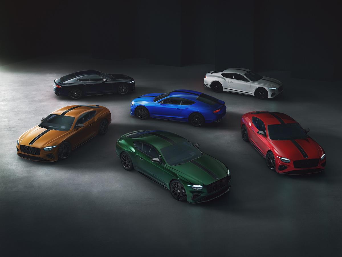 Bentley's New Special Edition Continentals Wear Dazzling Colors