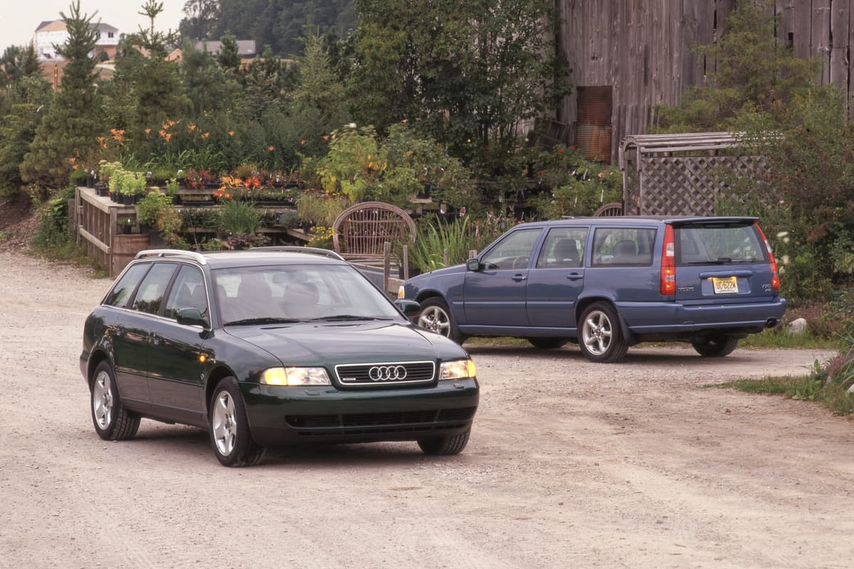 Fast Freighters: 1998 Audi A4 Avant Quattro Vs. Volvo V70 AWD