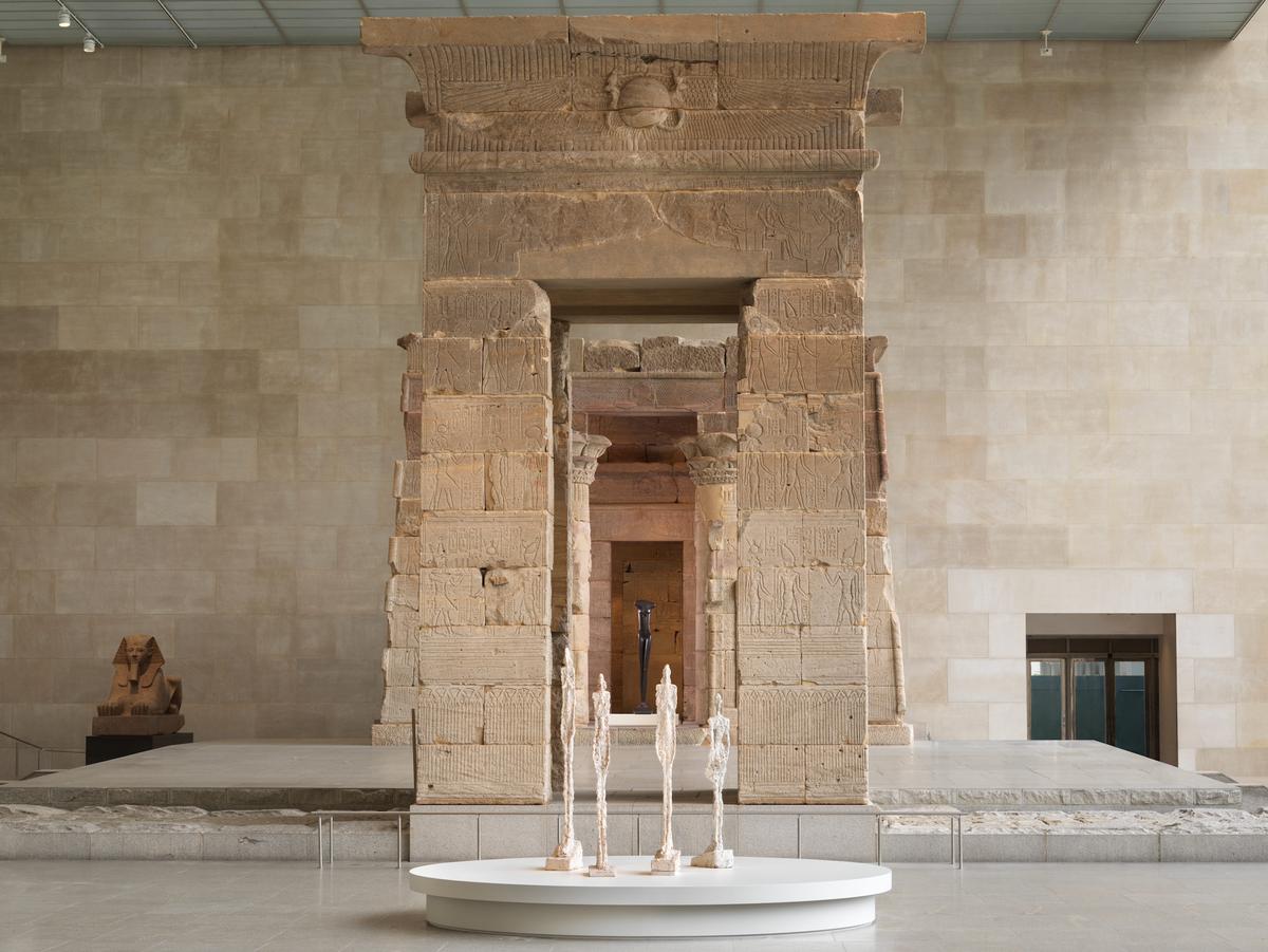 This Summer, Rare Giacometti Sculptures Take Up Residence in The Met’s Temple of Dendur