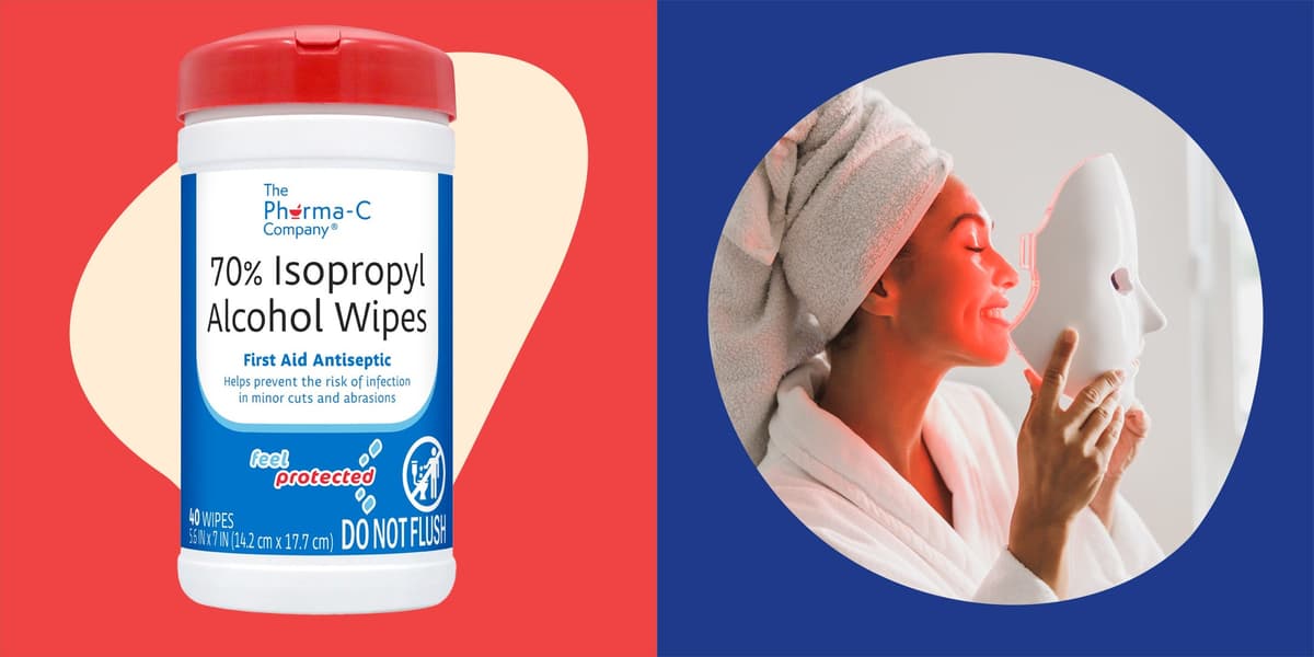 How to Clean Your LED Face Mask (and What Not to Use), According to Experts