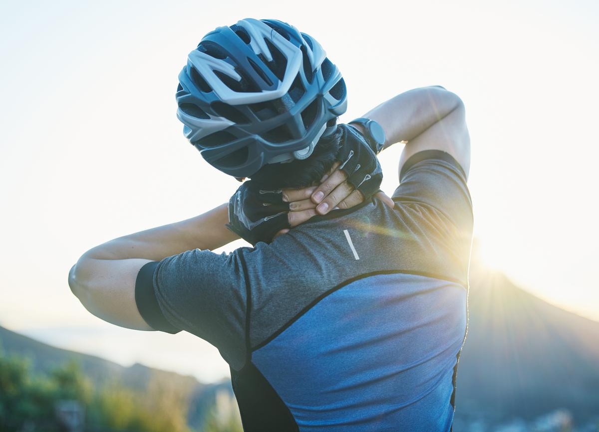 If Your Neck Is Tight After a Ride (or Sitting at a Desk), You Need to Try This