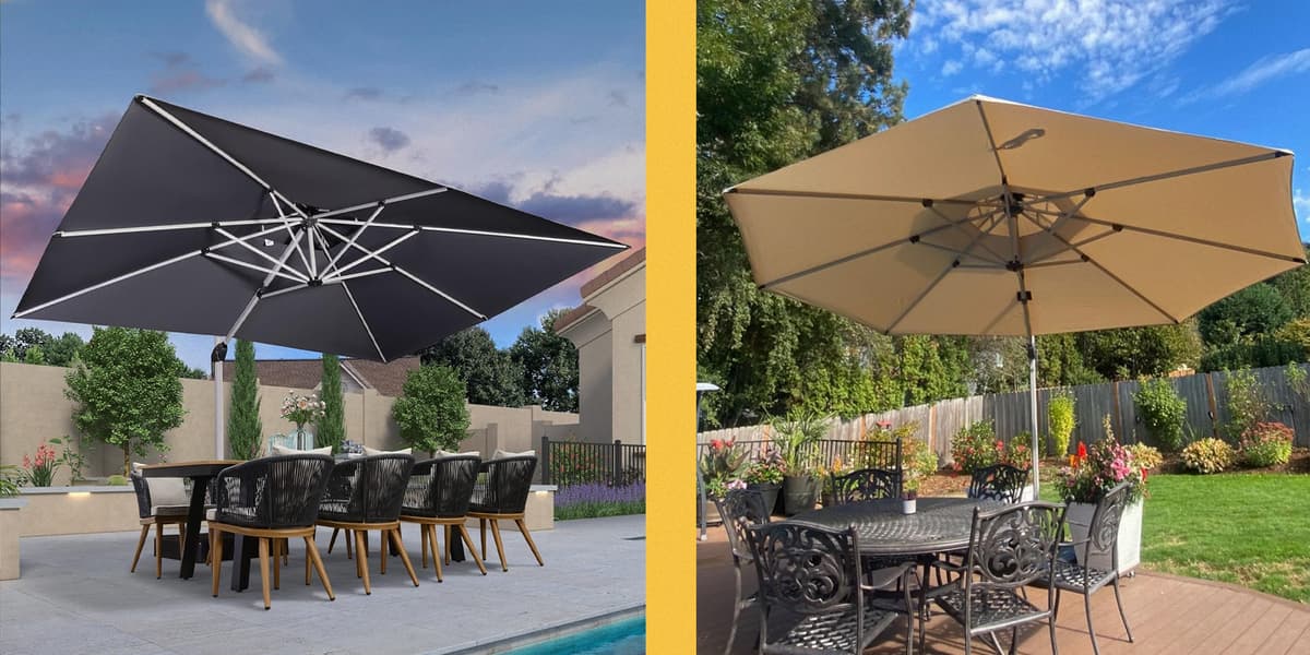 The 8 Best Cantilever Umbrellas for Shading Your Patio