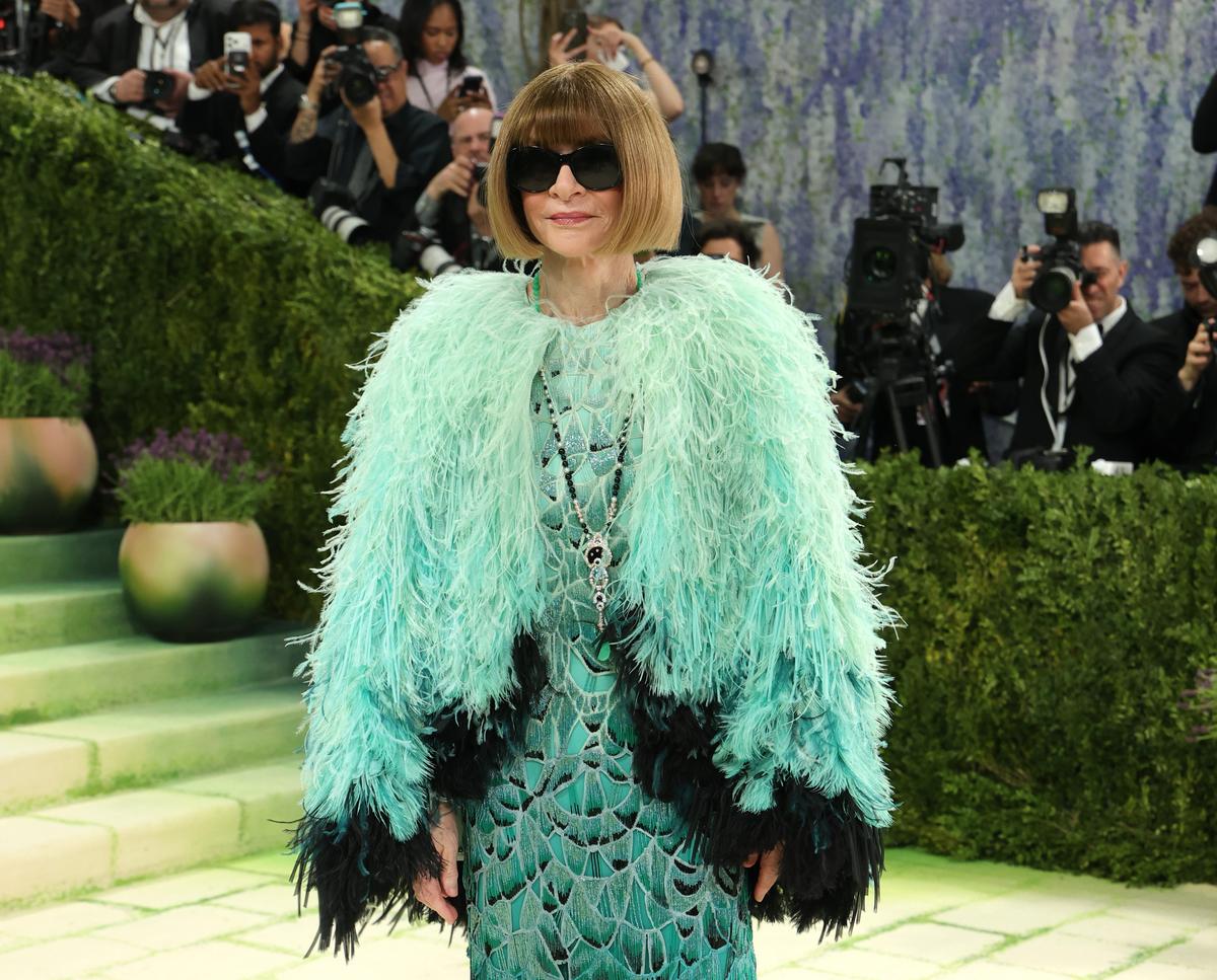 Anna Wintour Wears Van Cleef & Arpels Necklace at the 2026 Met Gala