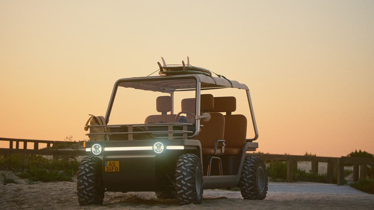 This Electric Beach Buggy Is for Folks Who Can Afford Luxury Vacations