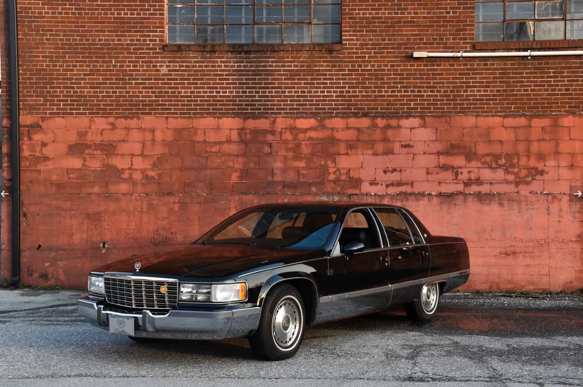Speak Softly and Carry a Big V-8: 1994 Cadillac Fleetwood on Bring a Trailer